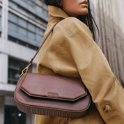 Bolsa Transversal Santa Lolla Caramelo Aba