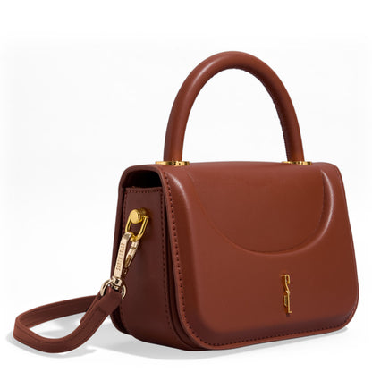 Bolsa Transversal Santa Lolla Caramelo Com Caixa