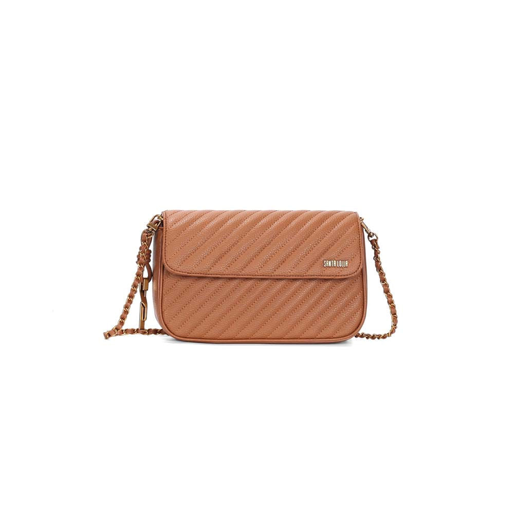 Bolsa Transversal Santa Lolla Caramelo Corrente