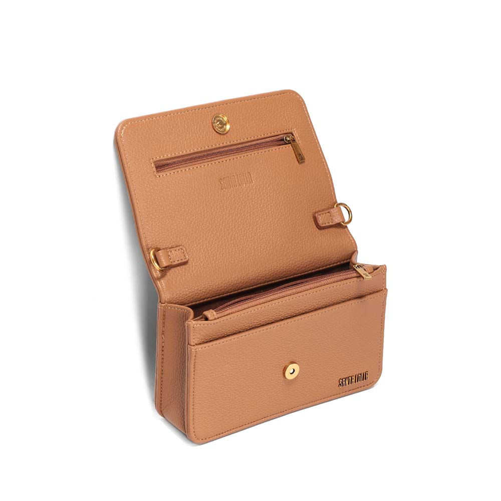 Bolsa Transversal Santa Lolla Caramelo Corrente