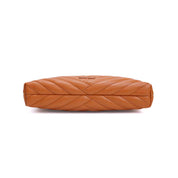 Bolsa Transversal Santa Lolla Caramelo Matelassê