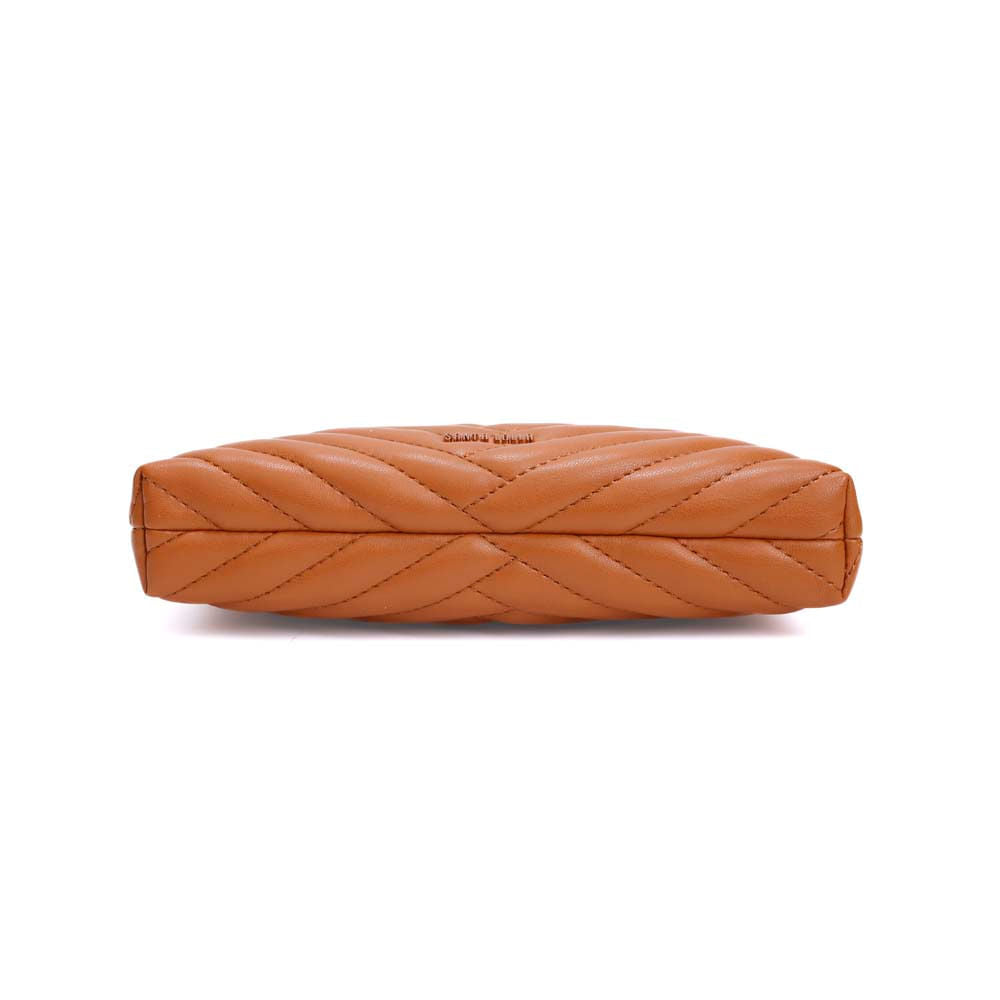 Bolsa Transversal Santa Lolla Caramelo Matelassê