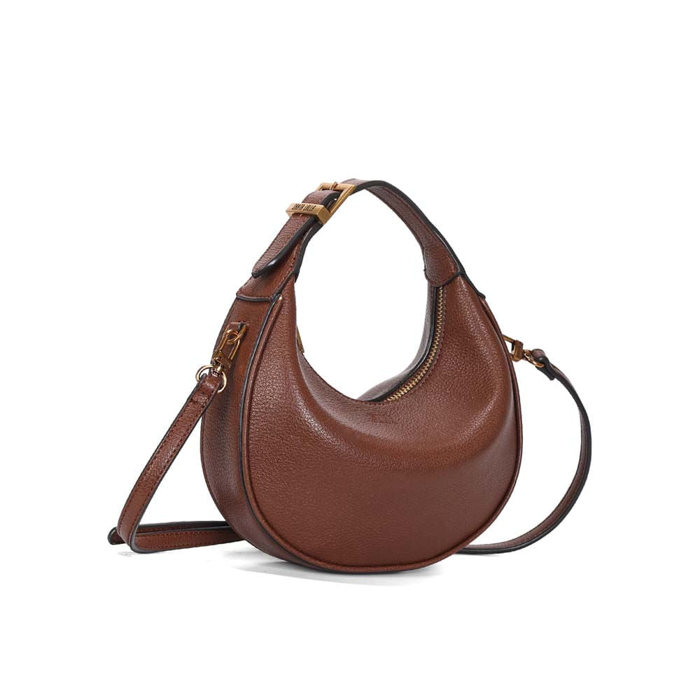 Bolsa Transversal Santa Lolla Caramelo Meia-Lua