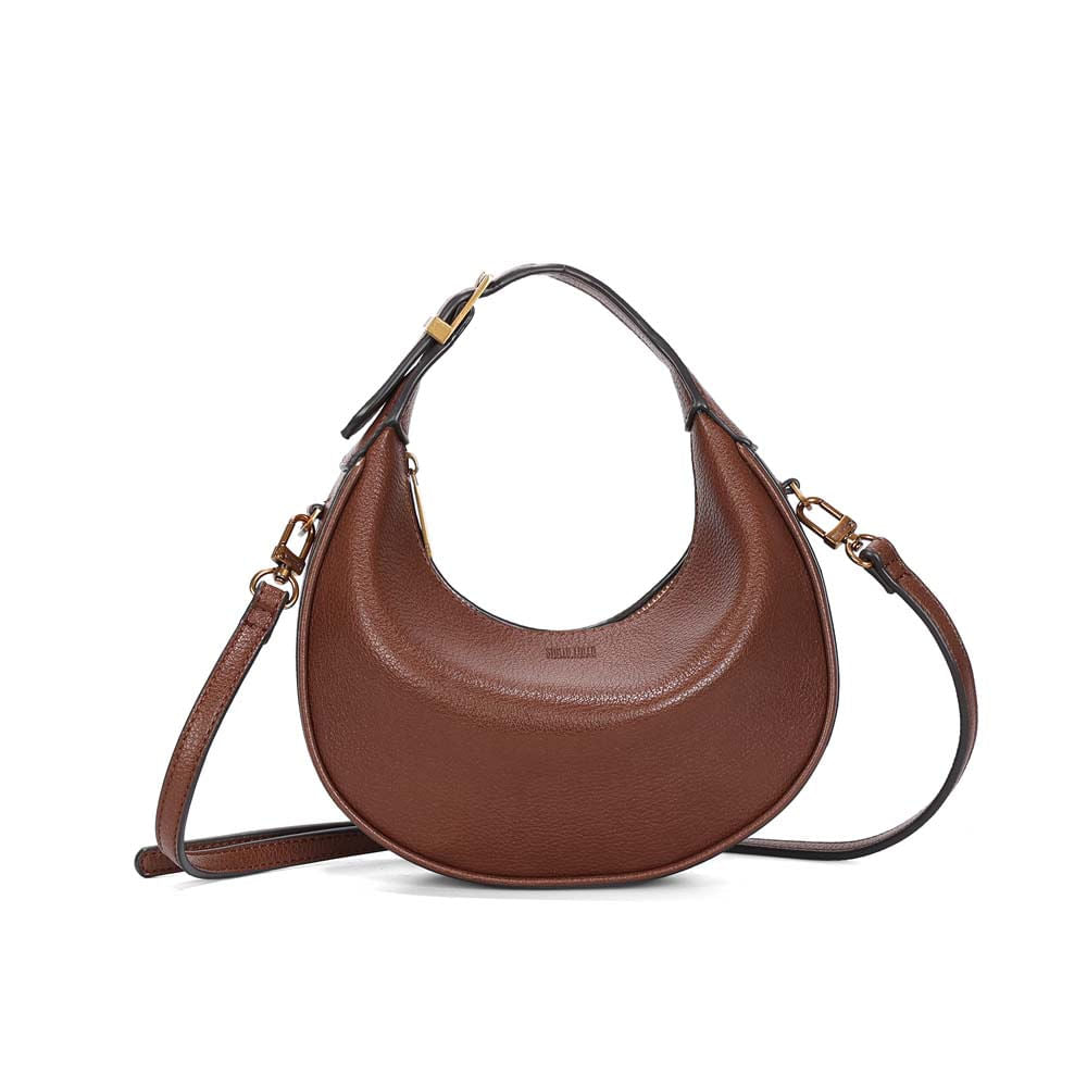 Bolsa Transversal Santa Lolla Caramelo Meia-Lua