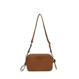 Bolsa Transversal Santa Lolla Caramelo Nobuck Zíper