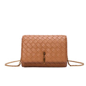 Bolsa Transversal Santa Lolla Caramelo Tressê Corrente