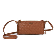 Bolsa Transversal Santa Lolla Caramelo Tresse Zíper