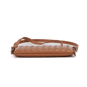 Bolsa Transversal Santa Lolla Caramelo Tresse Zíper