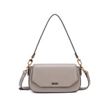 Bolsa Transversal Santa Lolla Cinza Fog Alça Dupla