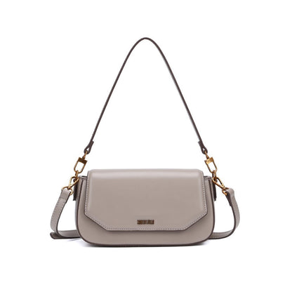 Bolsa Transversal Santa Lolla Cinza Fog Alça Dupla