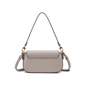 Bolsa Transversal Santa Lolla Cinza Fog Alça Dupla