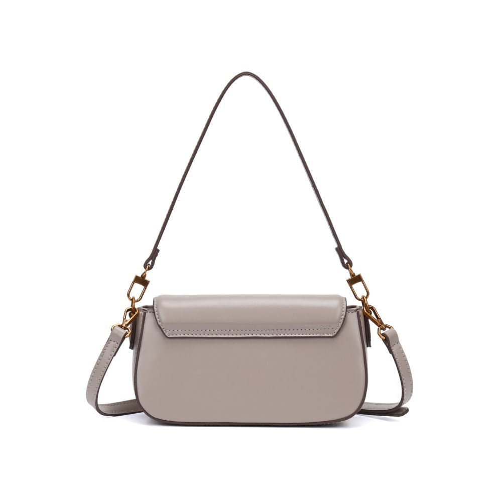 Bolsa Transversal Santa Lolla Cinza Fog Alça Dupla