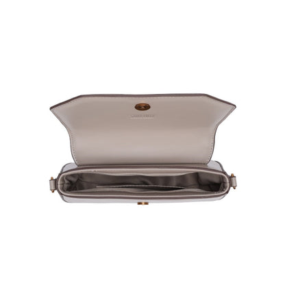 Bolsa Transversal Santa Lolla Cinza Fog Alça Dupla