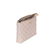 Bolsa Transversal Santa Lolla Cinza Fog Matelassê
