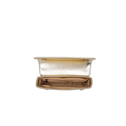Bolsa Transversal Santa Lolla Dourada Alça Corrente