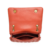 Bolsa Transversal Santa Lolla Marrom Alça Correntes