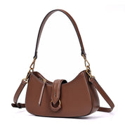 Bolsa Transversal Santa Lolla Marrom Alça Dupla