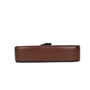 Bolsa Transversal Santa Lolla Marrom Alça Dupla