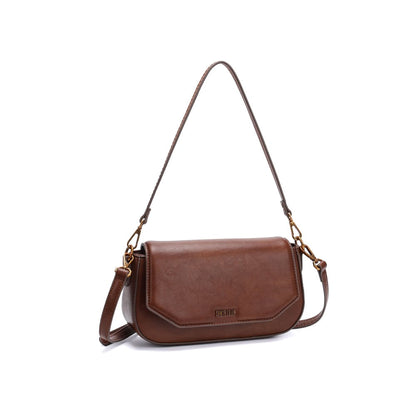 Bolsa Transversal Santa Lolla Marrom Baguete