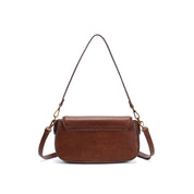 Bolsa Transversal Santa Lolla Marrom Baguete
