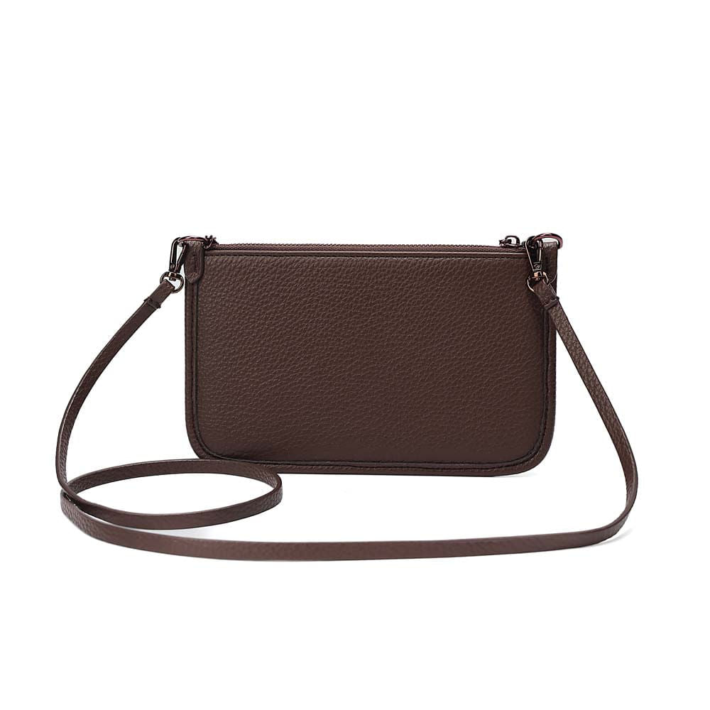 Bolsa Transversal Santa Lolla Marrom Corrente Grafite