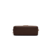 Bolsa Transversal Santa Lolla Marrom Nobuck Média