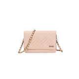 Bolsa Transversal Santa Lolla Nude Matelassê Corrente