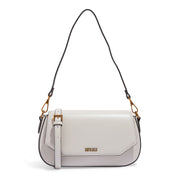 Bolsa Transversal Santa Lolla Off White Aba Dourada