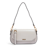 Bolsa Transversal Santa Lolla Off White Aba Dourada