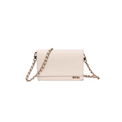 Bolsa Transversal Santa Lolla Off White Alça Corrente