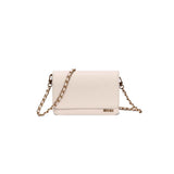 Bolsa Transversal Santa Lolla Off White Alça Corrente