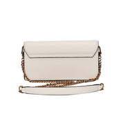 Bolsa Transversal Santa Lolla Off White Alça Corrente