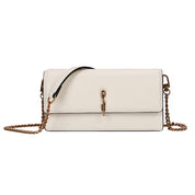 Bolsa Transversal Santa Lolla Off White Alça Corrente