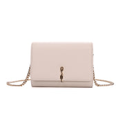 Bolsa Transversal Santa Lolla Off White Alça Corrente