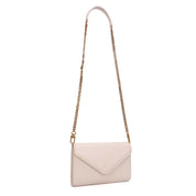 Bolsa Transversal Santa Lolla Off White Alça Corrente