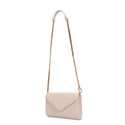 Bolsa Transversal Santa Lolla Off White Alça Corrente