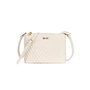 Bolsa Transversal Santa Lolla Off White Matelassê