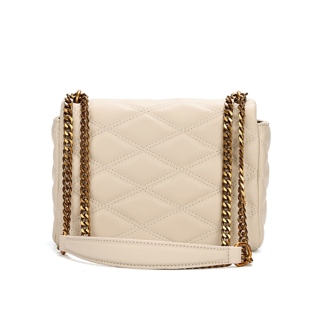 Bolsa Transversal Santa Lolla Off White Matelassê