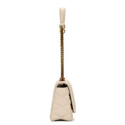 Bolsa Transversal Santa Lolla Off White Matelassê