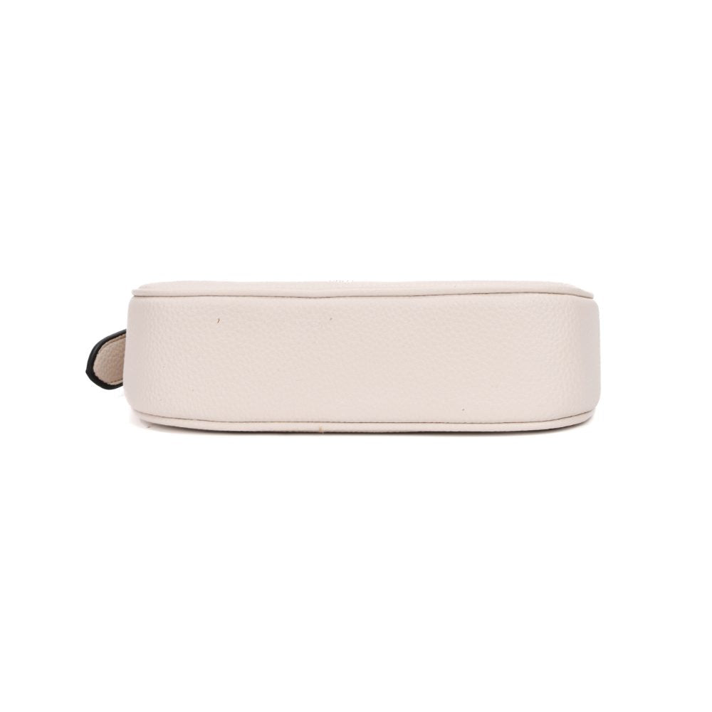 Bolsa Transversal Santa Lolla Off White Meia-Lua