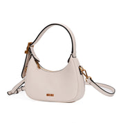 Bolsa Transversal Santa Lolla Off White Meia-Lua