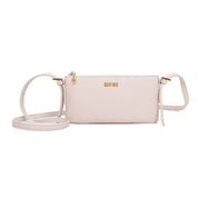 Bolsa Transversal Santa Lolla Off White Textura Granulada
