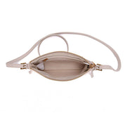 Bolsa Transversal Santa Lolla Off White Textura Granulada