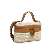 Bolsa Transversal Santa Lolla Off White Tramado