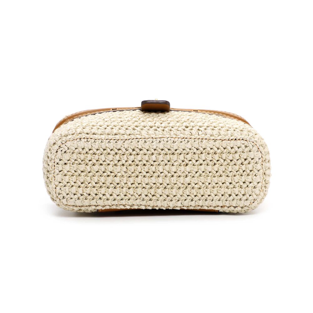 Bolsa Transversal Santa Lolla Off White Tramado