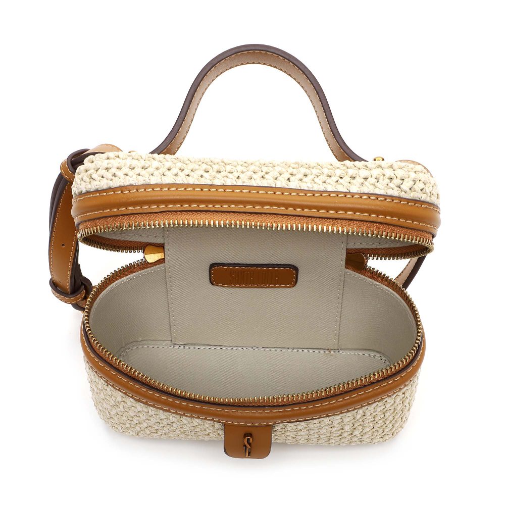 Bolsa Transversal Santa Lolla Off White Tramado