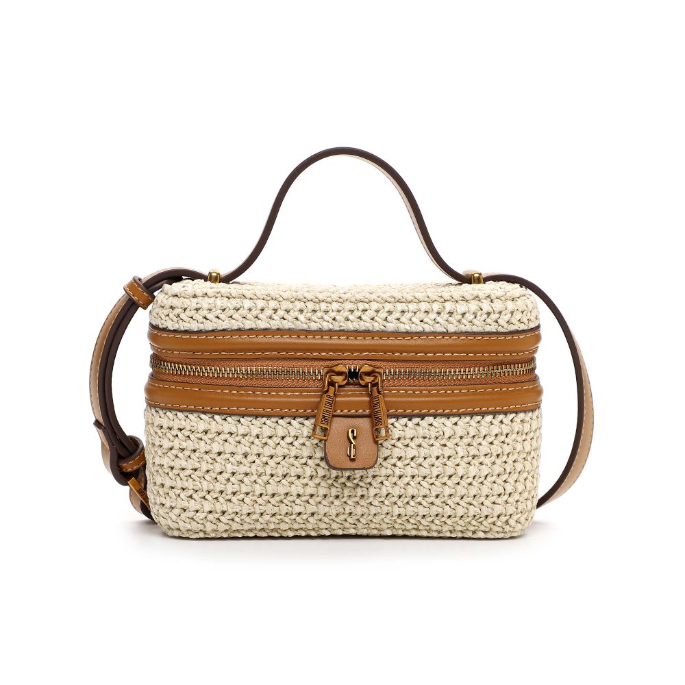 Bolsa Transversal Santa Lolla Off White Tramado