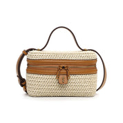 Bolsa Transversal Santa Lolla Off White Tramado