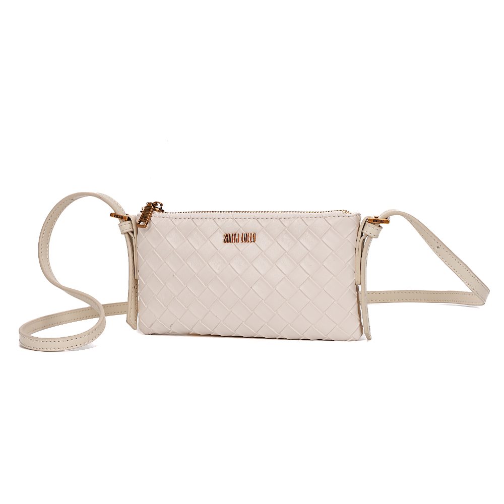 Bolsa Transversal Santa Lolla Off White Tresse