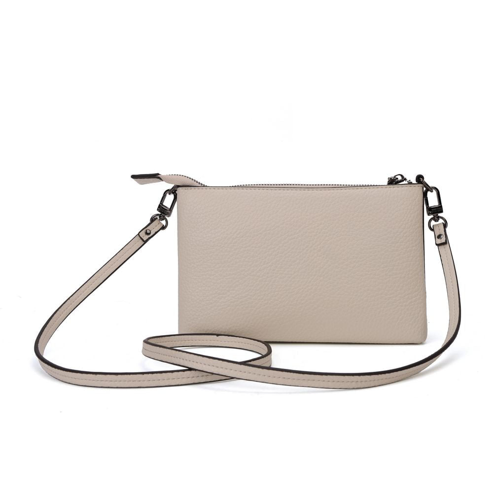 Bolsa Transversal Santa Lolla Off White Zíper
